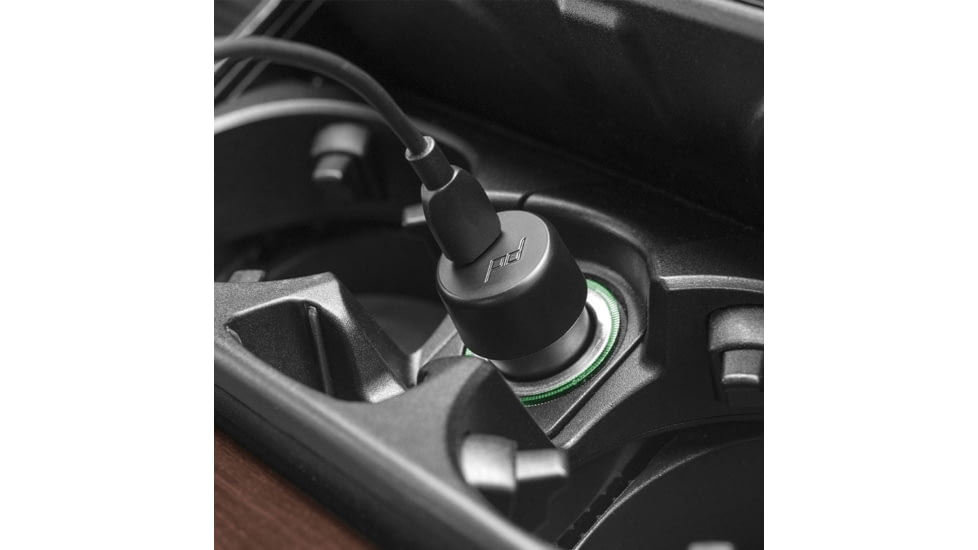 Peak Design Mobile Car Mount 20mm Ball Adapter - Charging v3, Black, M-CM-AF-BK-2