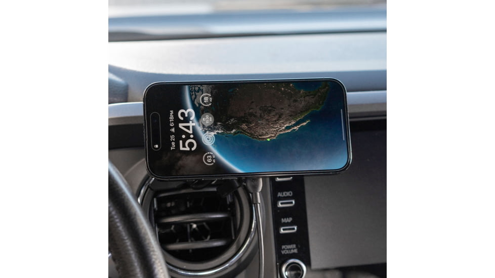 Peak Design Mobile Car Mount 20mm Ball Adapter - Charging v3, Black, M-CM-AF-BK-2