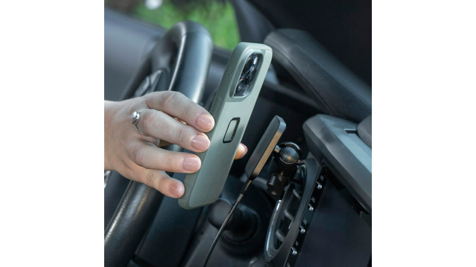 Peak Design Mobile Car Mount 20mm Ball Adapter - Charging v3, Black, M-CM-AF-BK-2