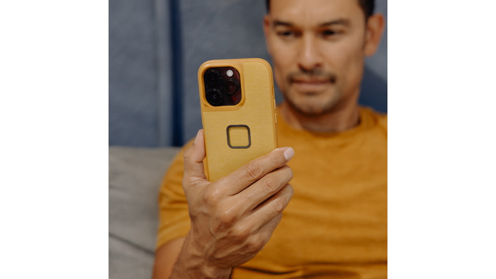 Peak Design Mobile Everyday Fabric Case iPhone 15 Plus, Sage, M-MC-BJ-SG-1