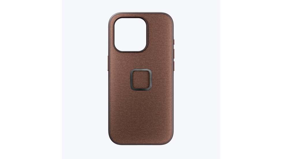 Peak Design Mobile Everyday Fabric Case iPhone 15 Pro v2, Redwood, M-MC-BK-RD-2