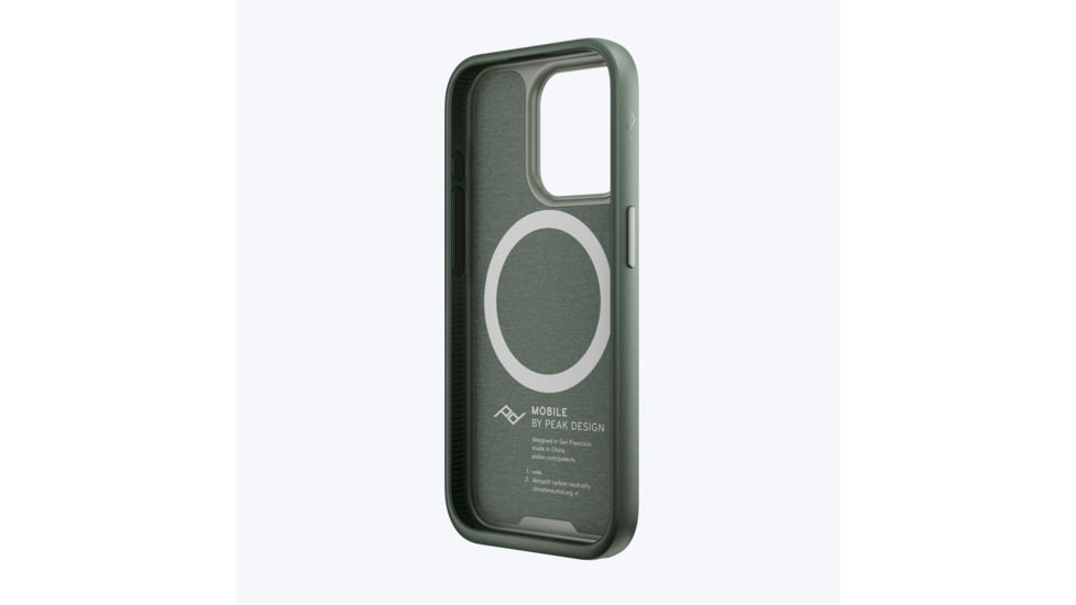 Peak Design Mobile Everyday Fabric Case iPhone 15 Pro v2, Sage, M-MC-BK-SG-2