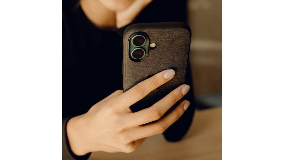 Peak Design Mobile Everyday Fabric Case iPhone 16, Charcoal, M-MC-BS-CH-1