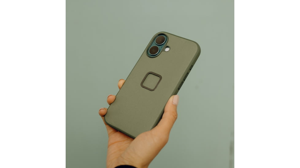 Peak Design Mobile Everyday Fabric Case iPhone 16, Sage, M-MC-BS-SG-1