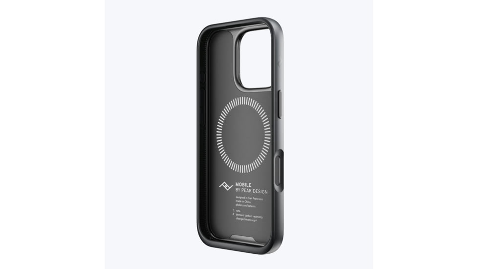 Peak Design Mobile Everyday Fabric Case iPhone 16 Pro, Black, M-MC-BU-BK-1