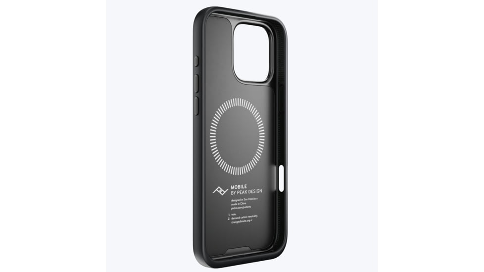 Peak Design Mobile Everyday Fabric Case iPhone 16 Pro Max, Black, M-MC-BV-BK-1