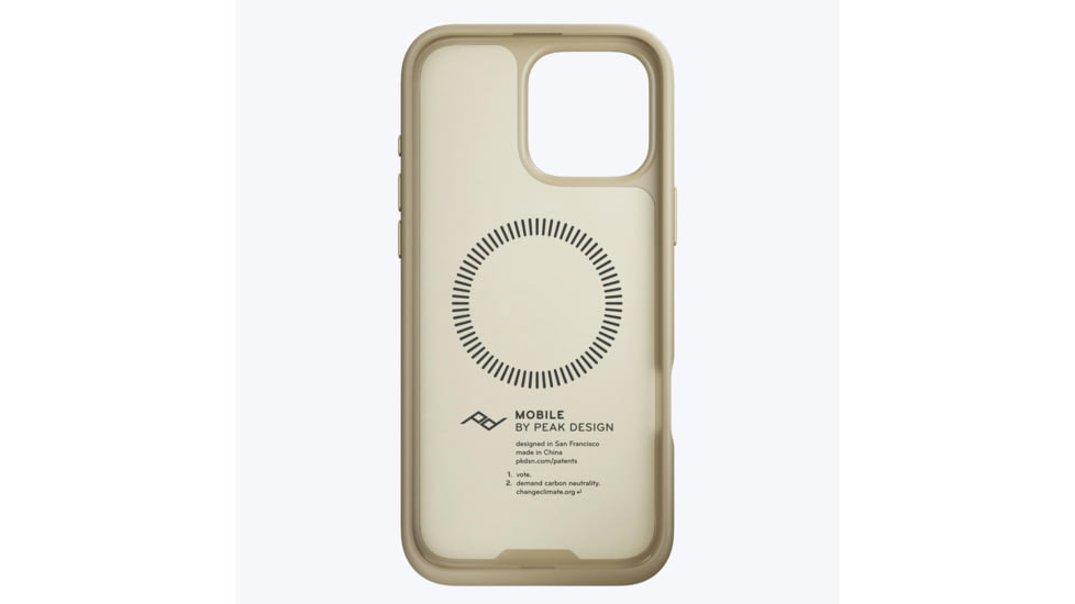 Peak Design Mobile Everyday Fabric Case iPhone 16 Pro Max, Bone, M-MC-BV-BO-1