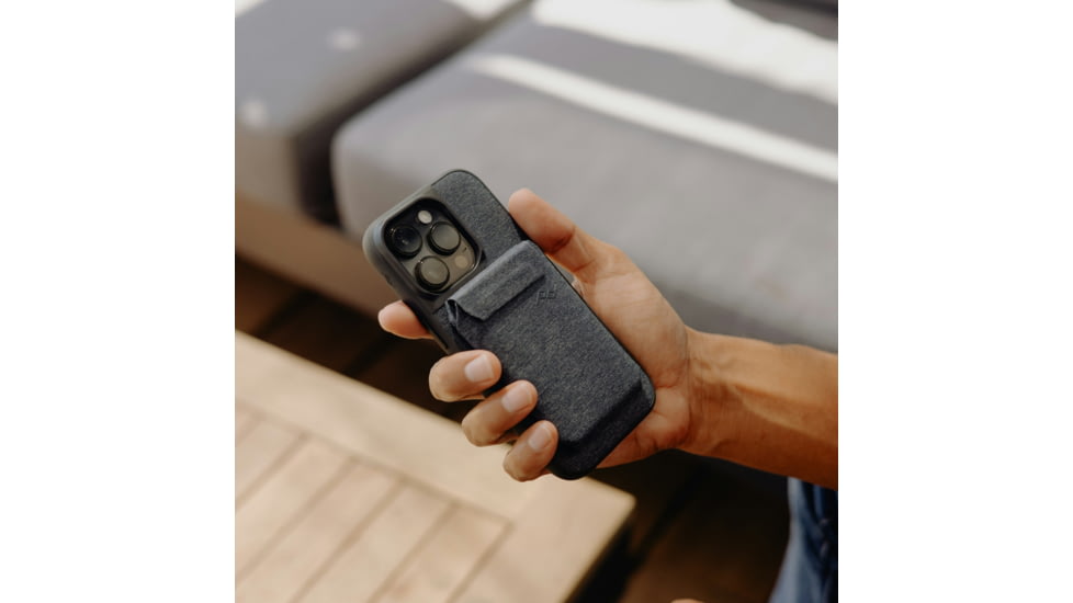 Peak Design Mobile Everyday Fabric Case iPhone 16 Pro, Charcoal, M-MC-BU-CH-1