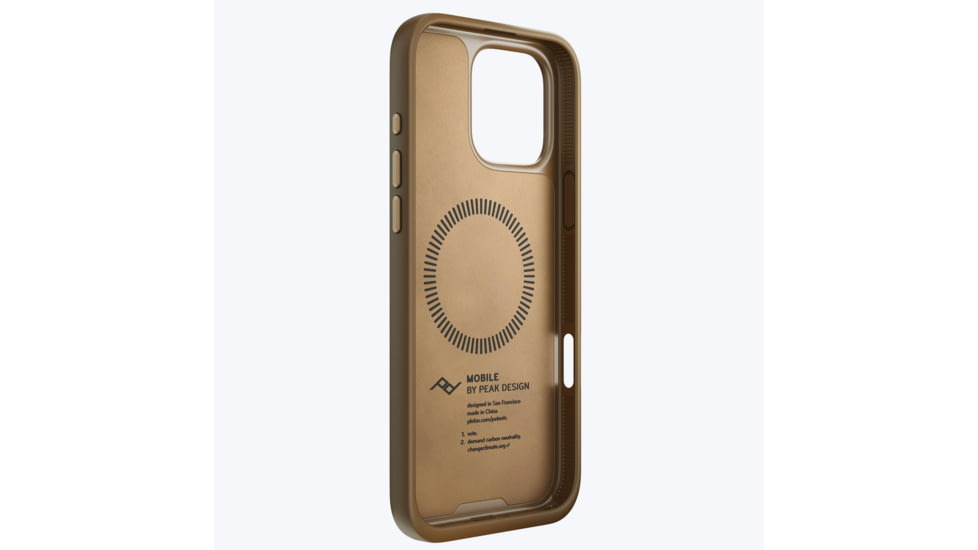 Peak Design Mobile Everyday Fabric Case iPhone 16 Pro Max, Tan, M-MC-BV-BR-1