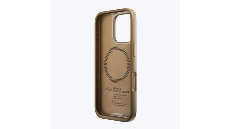 Peak Design Mobile Everyday Fabric Case iPhone 16 Pro, Tan, M-MC-BU-BR-1