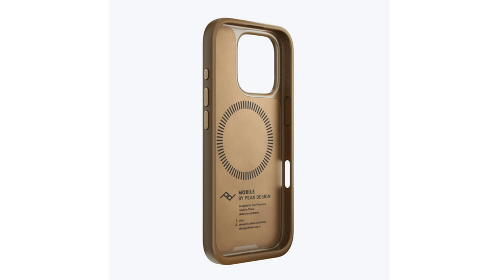 Peak Design Mobile Everyday Fabric Case iPhone 16 Pro, Tan, M-MC-BU-BR-1