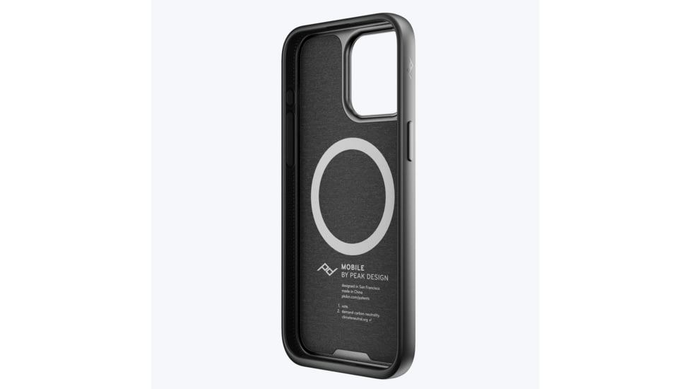 Peak Design Mobile Everyday Loop Case iPhone 15 Pro Max v2, Charcoal, M-LC-BL-CH-2