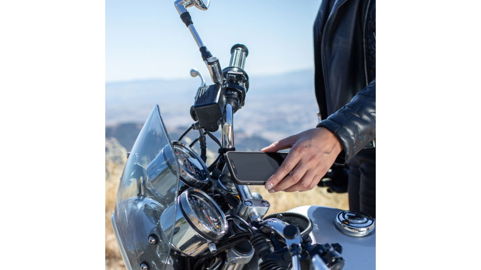 Peak Design Motorcycle Bar Mount, Black, One Size, M-MM-AB-BK-1