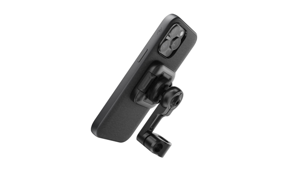 Peak Design Motorcycle Bar Mount, Non-charging, Locking V2, Black, M-MM-AB-BK-2