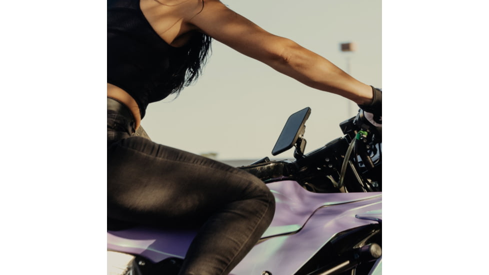 Peak Design Motorcycle Stem Mount, Charging Qi2, Black, M-MM-AH-BK-1