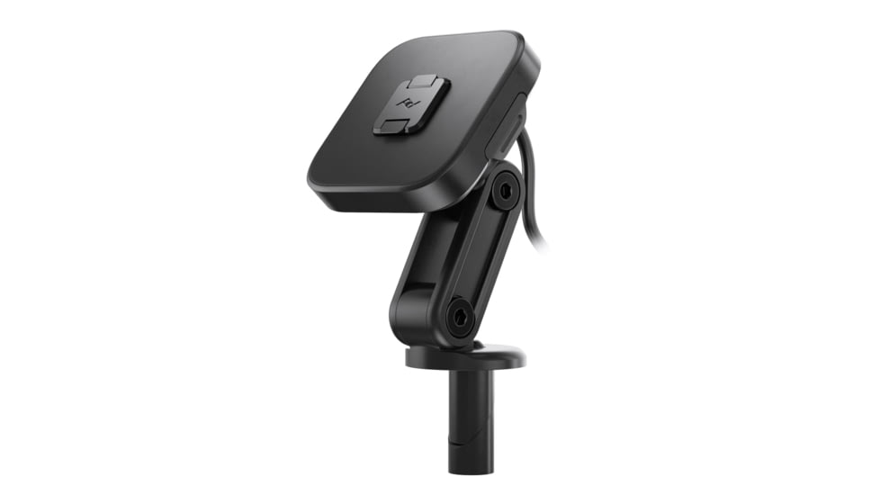 Peak Design Motorcycle Stem Mount, Charging Qi2, Black, M-MM-AH-BK-1