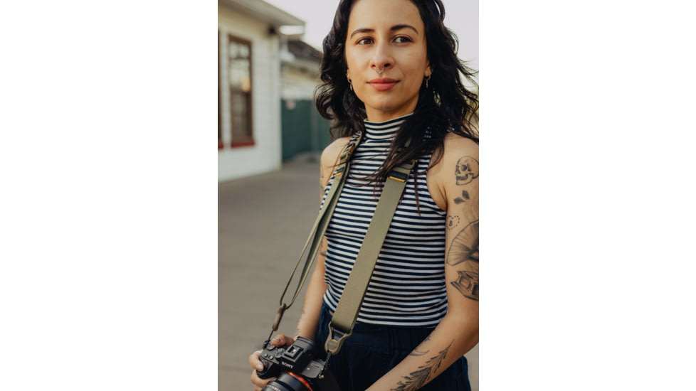 Peak Design Slide Lite Shoulder Strap, Kelp, SLL-KP-3