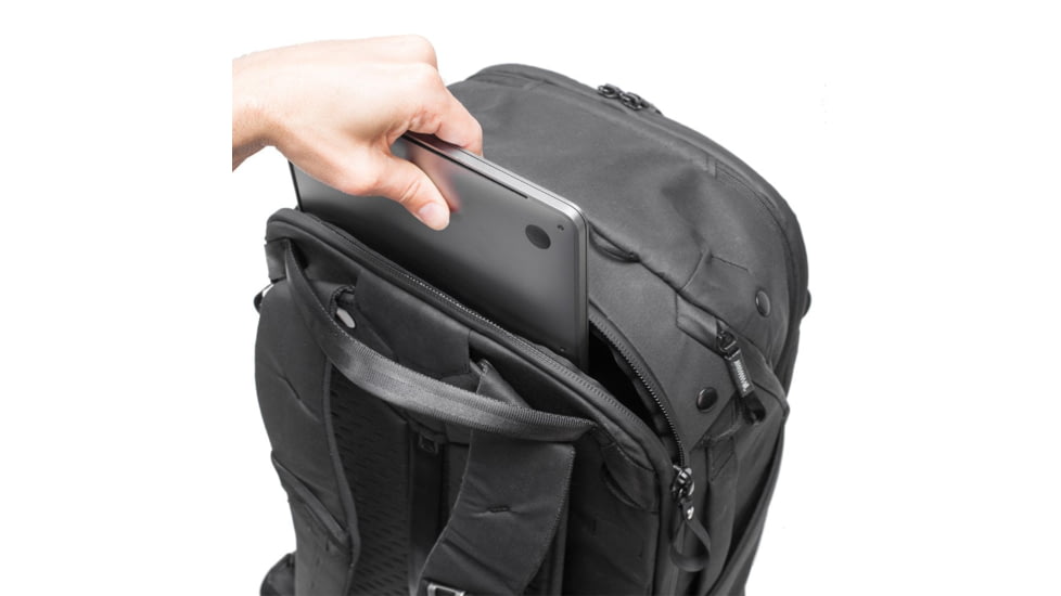 Peak Design Travel Backpack, 45 Liters, Black, BTR-45-BK-2