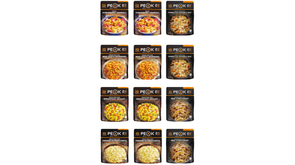 Peak Refuel Base Camp 2.0 Premium Meals Bucket, 24 Servings, 58247