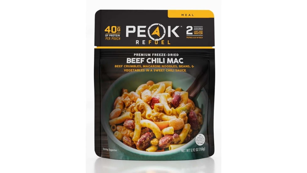 Peak Refuel Beef Chilli Mac - Pouch, 56845