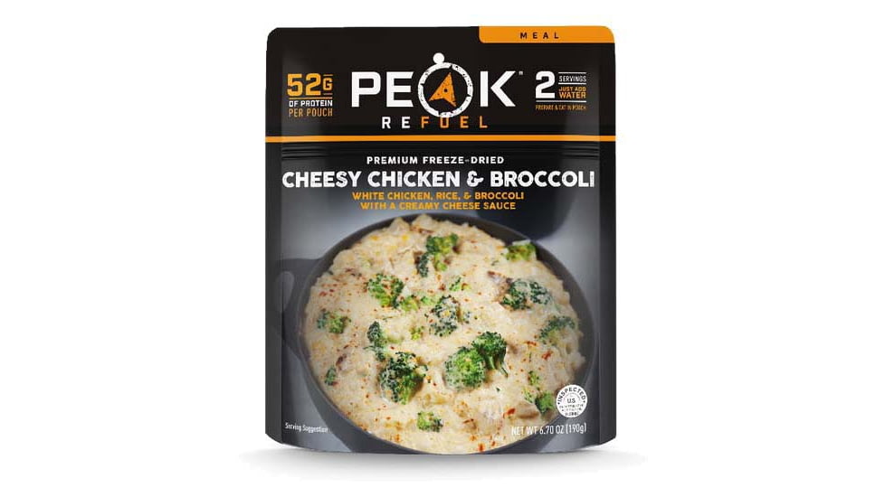 Peak Refuel Cheesy Chicken &amp; Broccoli, 52g, 58148