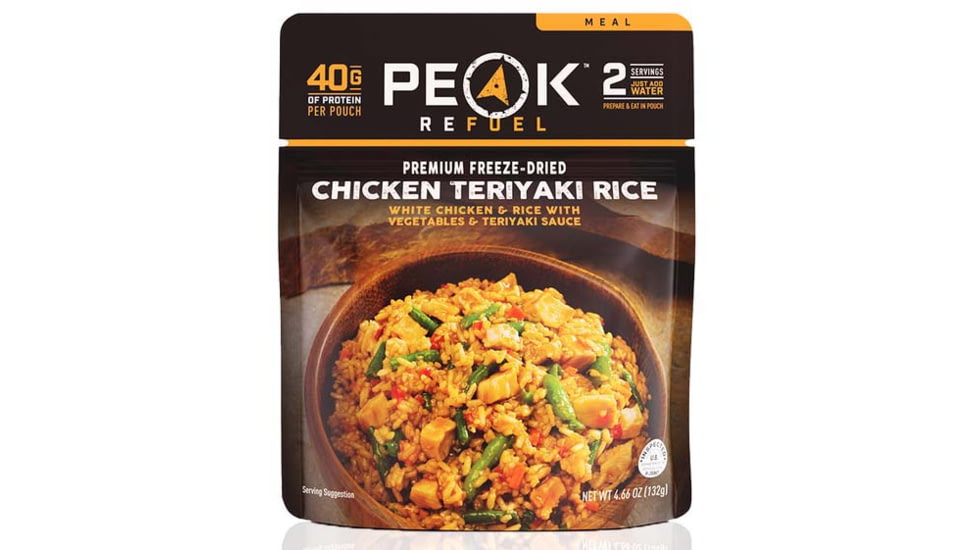 Peak Refuel Chicken Teriyaki Rice, 44g, 56955