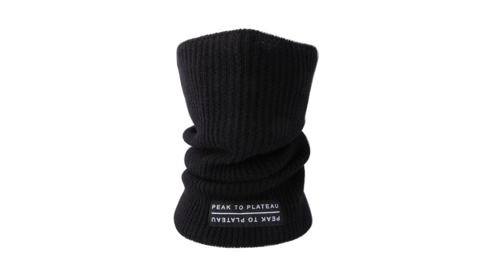 Peak to Plateau 40 Below Neckwarmer, Black 40B-BLACK