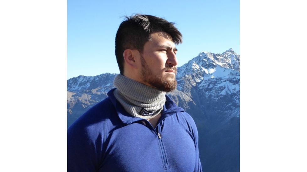 Peak to Plateau 40 Below Neckwarmer, Grey 40B-GREY
