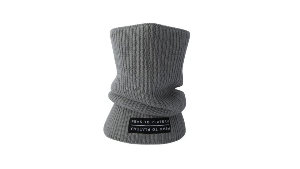 Peak to Plateau 40 Below Neckwarmer, Grey 40B-GREY