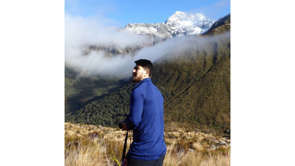 Peak to Plateau Kailash 1/4 Zip Long Sleeve - Men's, Blue, XS KAI-BLUE-MEN-XS