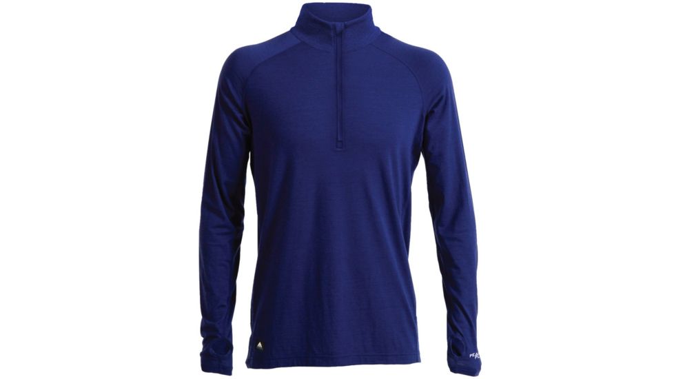 Peak to Plateau Kailash 1/4 Zip Long Sleeve - Men's, Blue, XS KAI-BLUE-MEN-XS