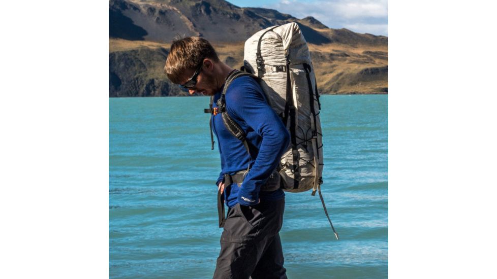 Peak to Plateau Nomad Crew Long Sleeve - Men's, Blue, XS NOM-BLUE-MEN-XS