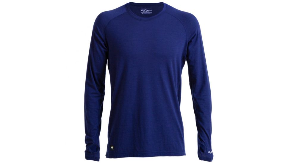Peak to Plateau Nomad Crew Long Sleeve - Men's, Blue, XS NOM-BLUE-MEN-XS