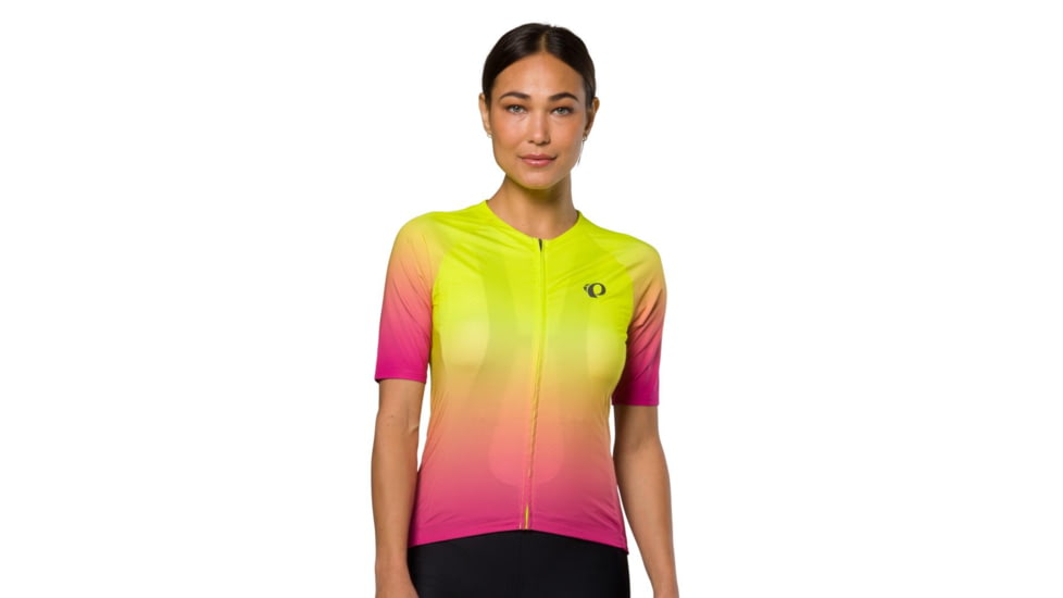 Pearl Izumi Attack Air Jersey - Womens, Screaming Yellow Gradient, Medium, 7557658837163