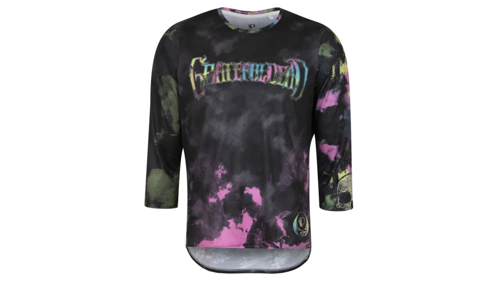 Pearl Izumi Grateful Dead x PEARL iZUMi Mens Wanderer Summit 3/4 Sleeve Jersey, 491222ABJR4XXXL