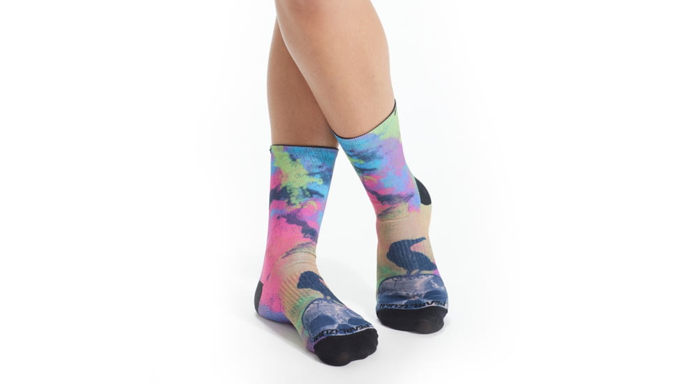 Pearl Izumi Grateful Dead x PEARL iZUMi Womens Wanderer PRO Tall Socks, 442520ACJR8S