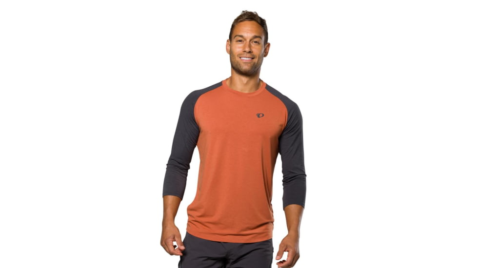 Pearl Izumi Mens Canyon Merino 3/4 Sleeve Jersey, 19122307AD6XL