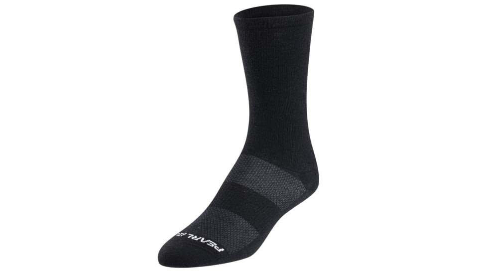Pearl Izumi Merino Air 7in Sock - Mens, Black, Small, 7557658214571
