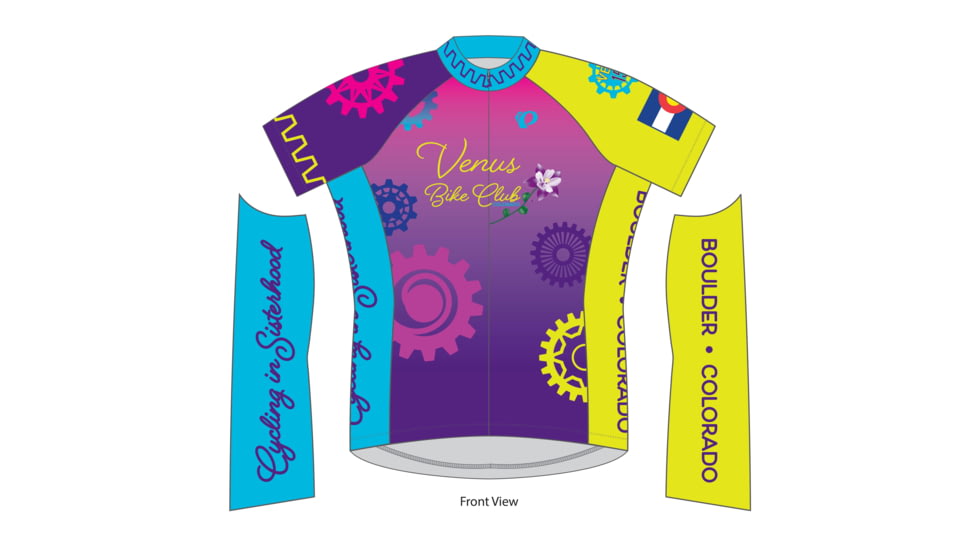 Pearl Izumi Mto Womens Classic LTD Jersey - Venus Bike Club 25, 11222102KACXS