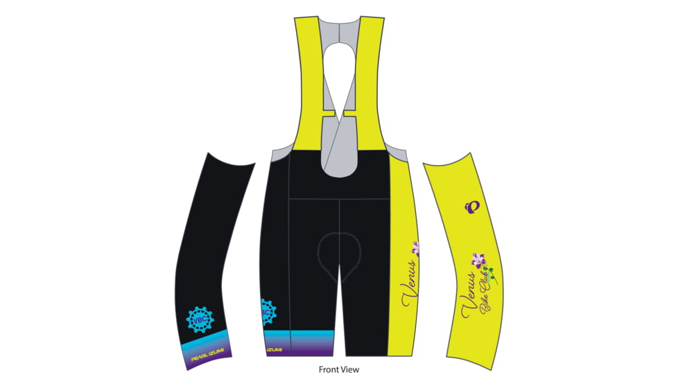 Pearl Izumi Mto Womens PRO Bib Short - Venus Bike Club 25, 11212201KADL