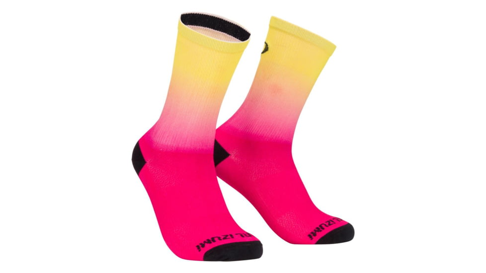 Pearl Izumi Transfer LTD 7in Sock - Mens, Screaming Yellow Gradient, Extra Large, 7557658706091