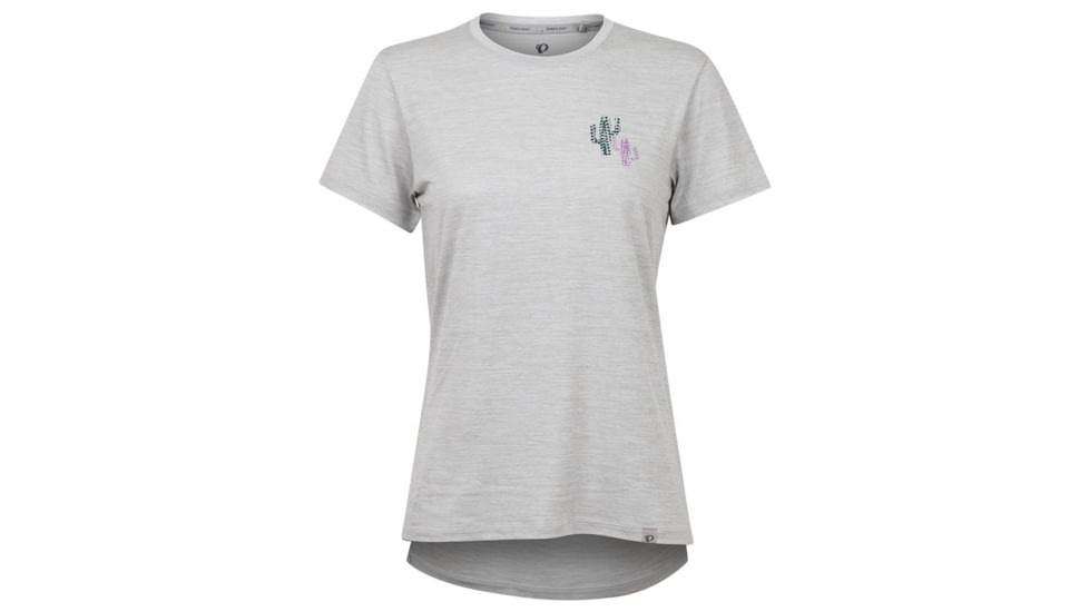 Pearl Izumi Transfer Tech T-Shirt - Womens, Cool Grey Arid Encore, Extra Large, 7557660737707