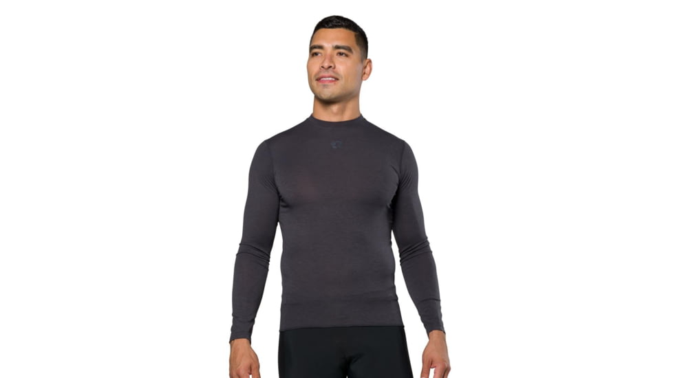 Pearl Izumi Transfer Wool Long Sleeve Baselayer - Mens, Phantom, 2XL, 7696316367019