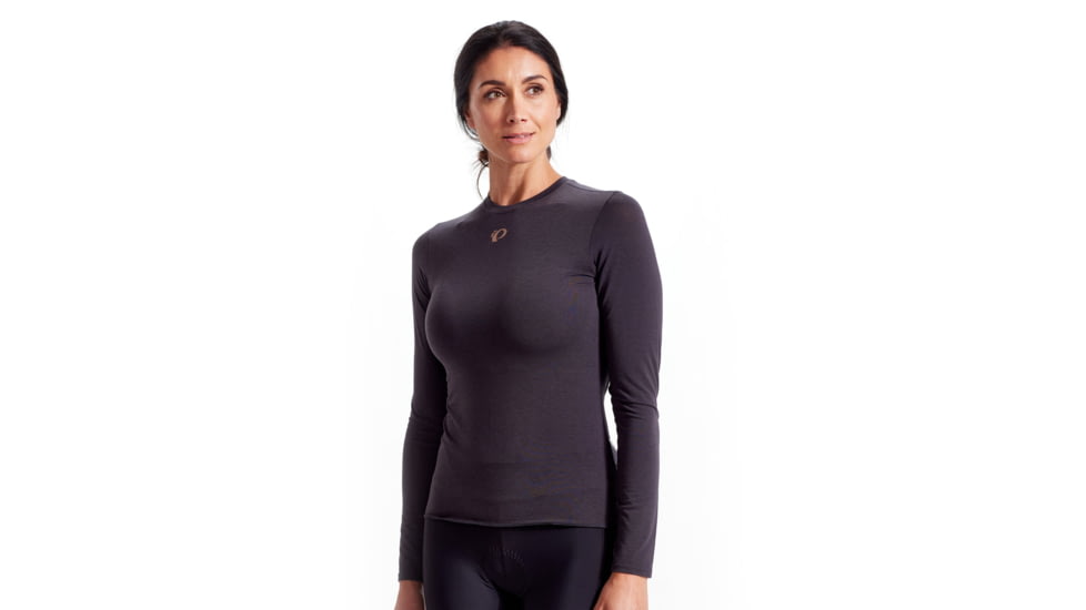 Pearl Izumi Transfer Wool Long Sleeve Baselayer - Womens, Phantom, Extra Large, 7696316137643