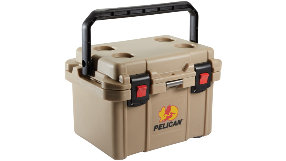 Pelican 20 Qt. Polyethylene Elite Cooler, Outdoor Tan 32-20Q-OC-TAN