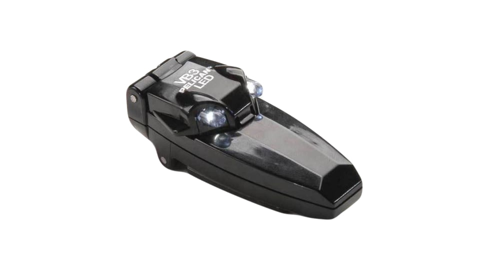 Pelican 2220A VB3-LED 9 Lumen FlashLight Adventure Series, Black 2220-018-110