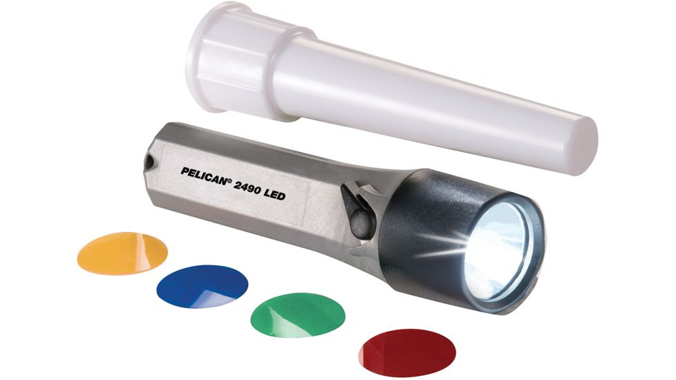 Pelican 2490 LED with Traffic Wand, Boxed 2490-000-180