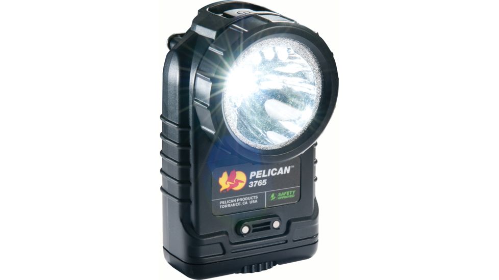 Pelican 3761B 3765 Rechargeable Flashlight w/ battery only, Black, 3765-050-110