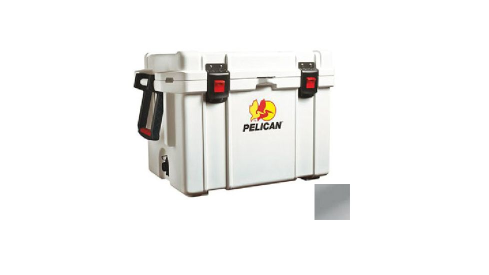 Pelican 45Qt Elite Cooler,19x12x12in,Grey 32-45Q-CC-GRY