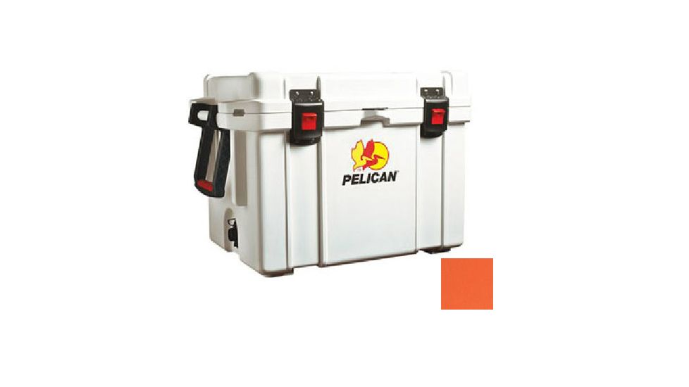 Pelican 45Qt Elite Cooler,19x12x12in,Orange 32-45Q-CC-ORG